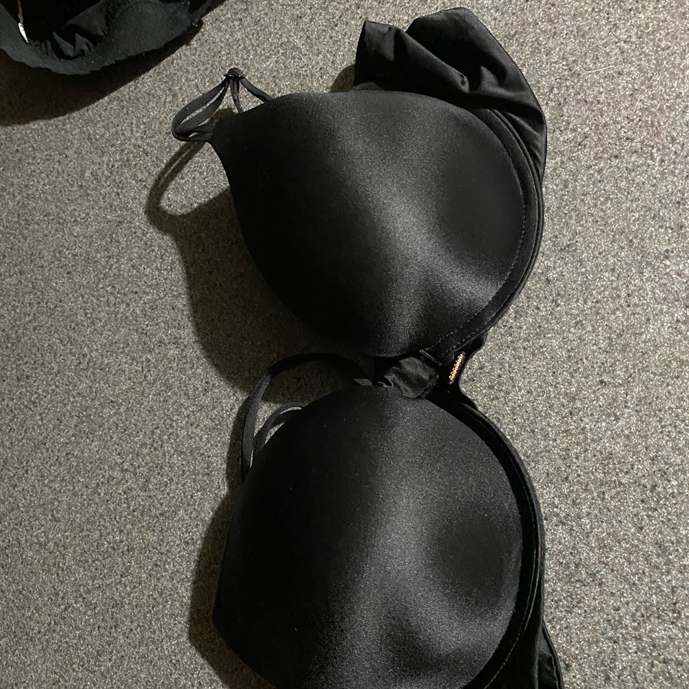 Black Victoria Secret Push up Bra